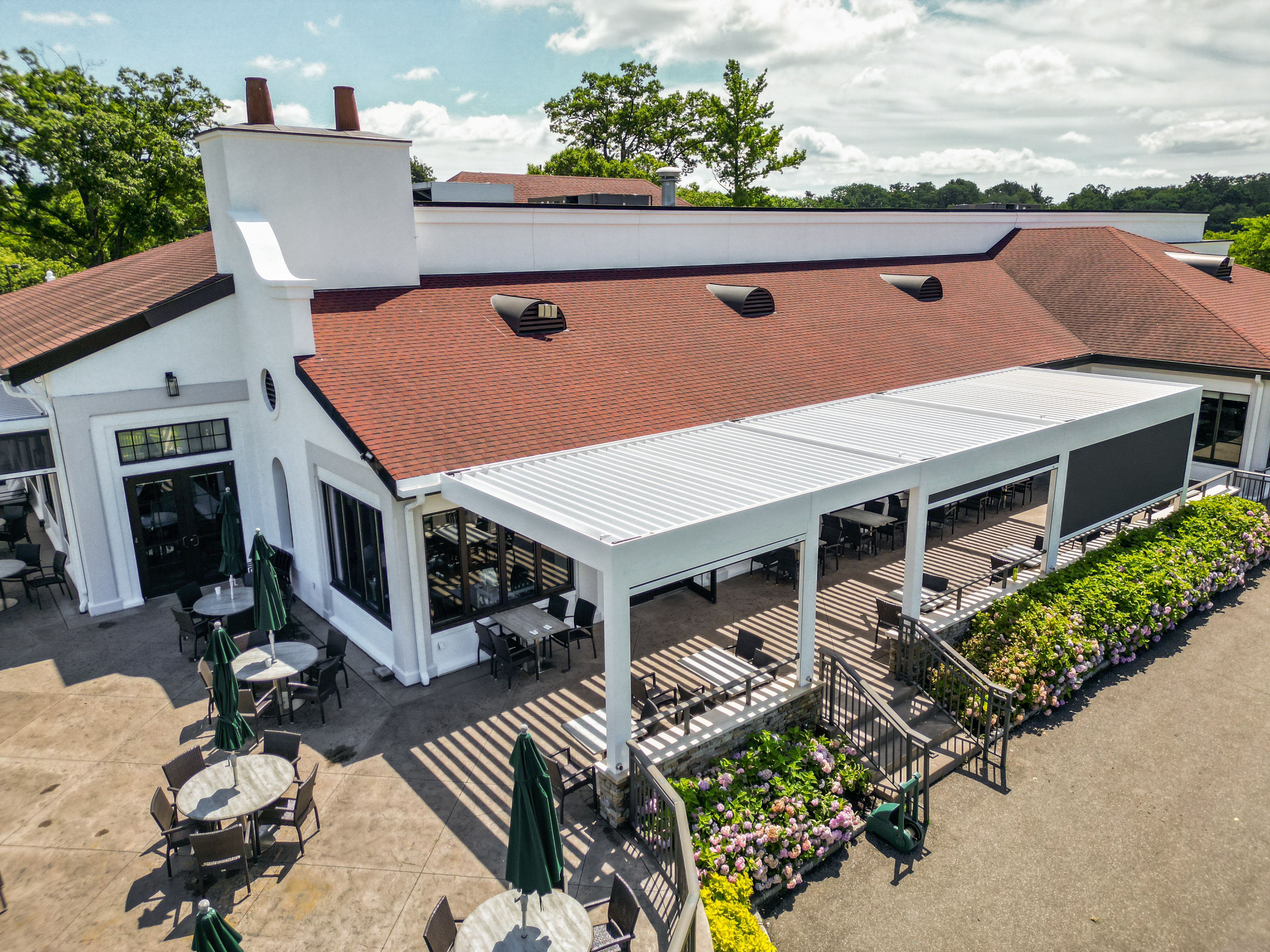 Lake Success country club drone